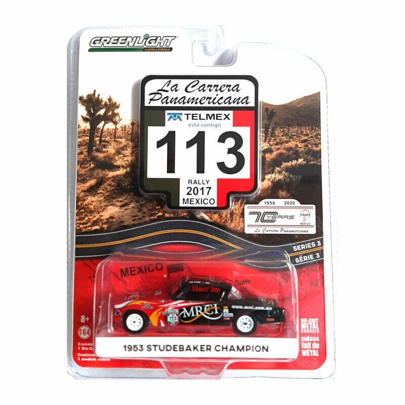 GREENLIGHT 1953 STUDEBAKER LA CARRERA PANAMERICANA SERIES 3 113 2017