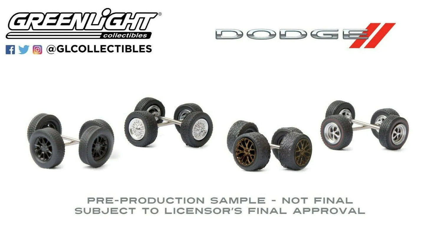 GREENLIGHT AUTO BODY SHOP WHEEL AND TIRE PACKS