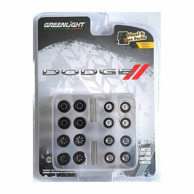 GREENLIGHT AUTO BODY SHOP WHEEL AND TIRE PACKS