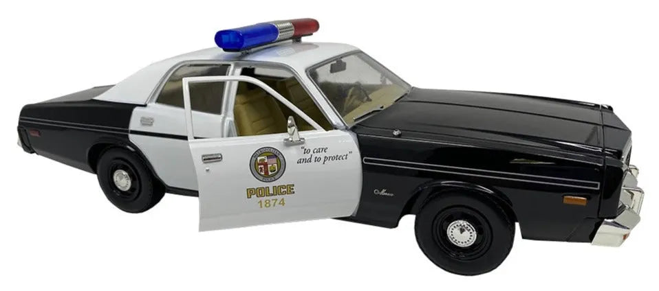 GREENLIGHT 1977 DODGE MONACO METROPOLITAN POLICE WITH T-800 ENDOSKELETON