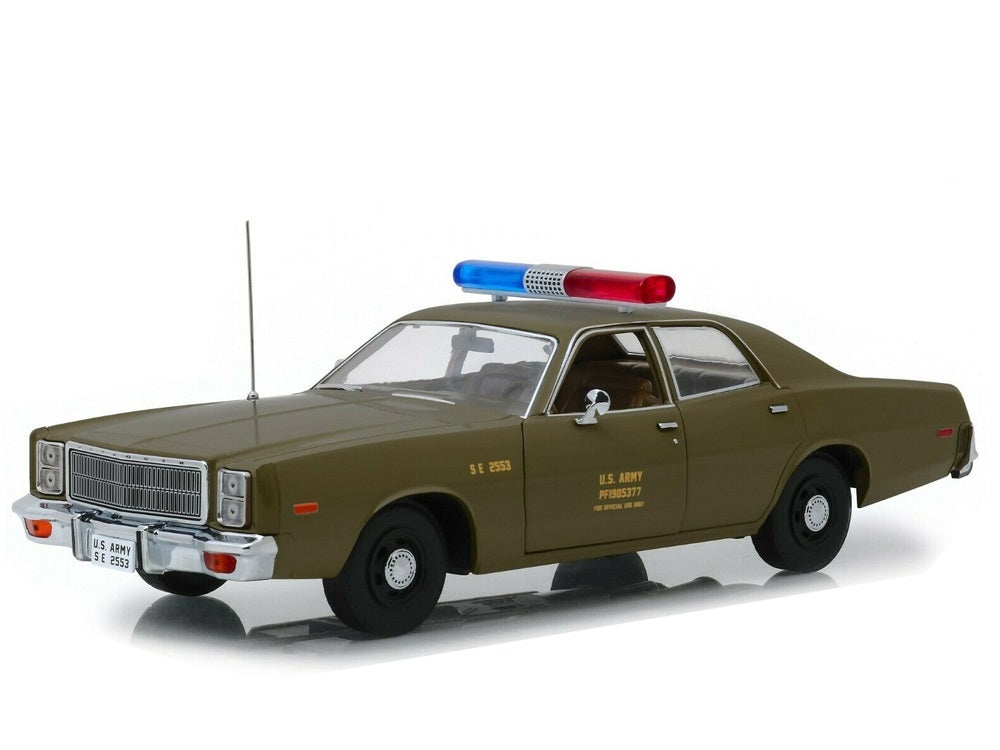 GREENLIGHT 1977 PLYMOUTH FURY U.S. ARMY THE A-TEAM