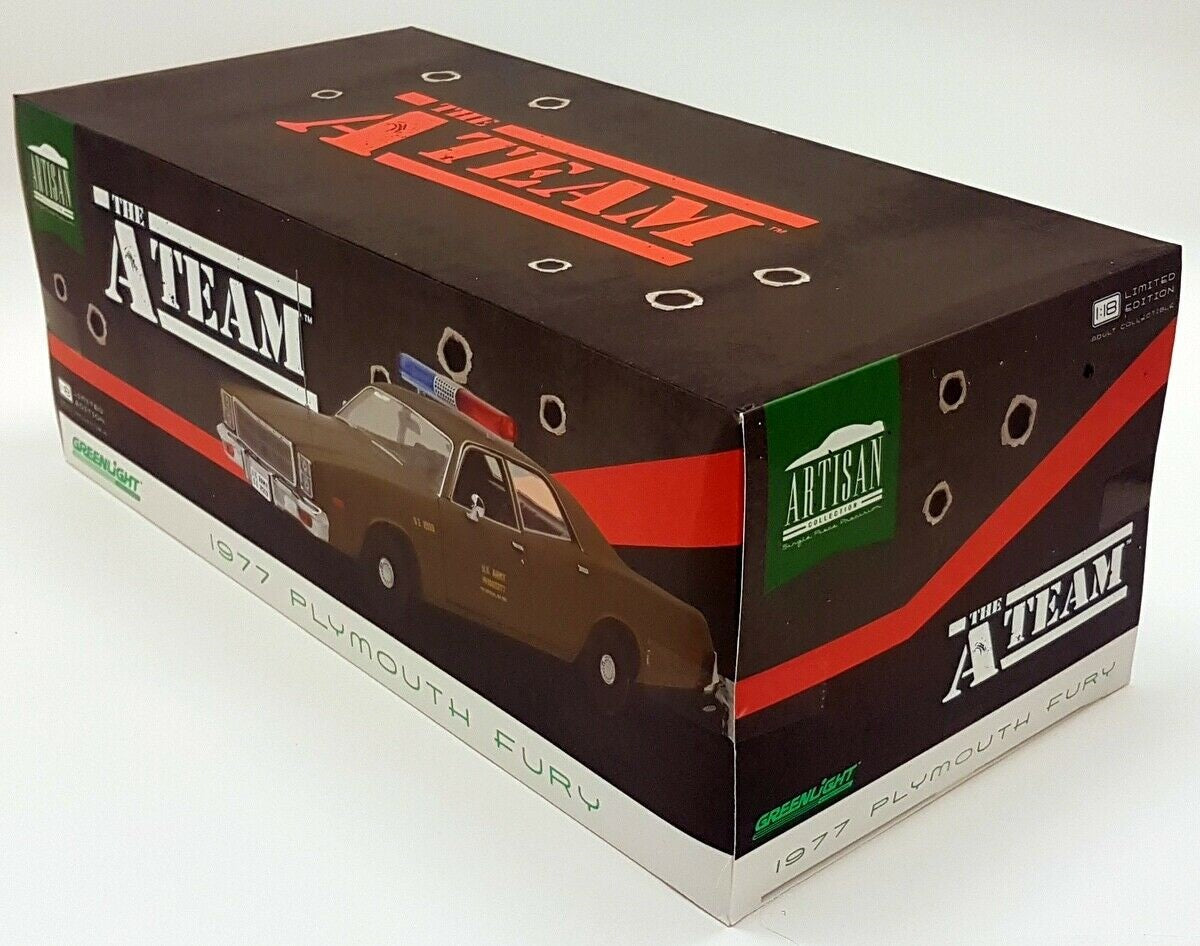 GREENLIGHT 1977 PLYMOUTH FURY U.S. ARMY THE A-TEAM