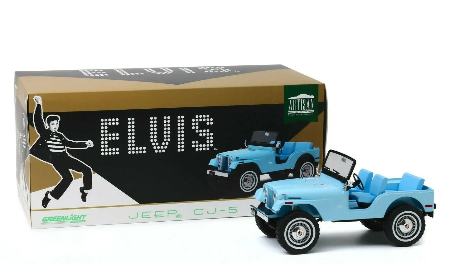 GREENLIGHT JEEP CJ-5 ELVIS PRESLEY