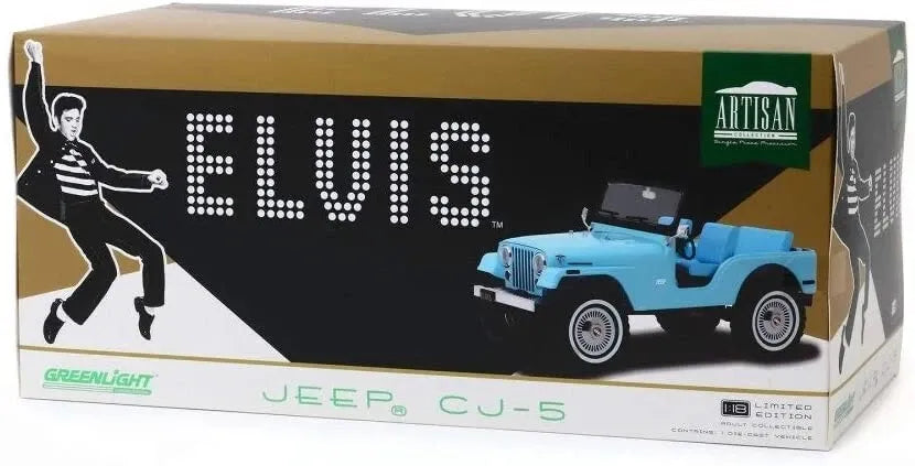 GREENLIGHT JEEP CJ-5 ELVIS PRESLEY