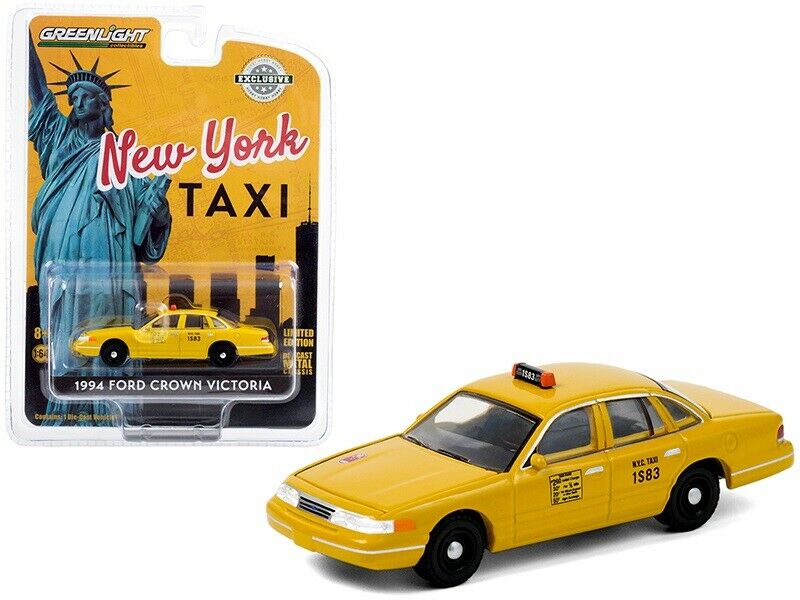 GREENLIGHT 2011 FORD CROWN VICTORIA NYC TAXI