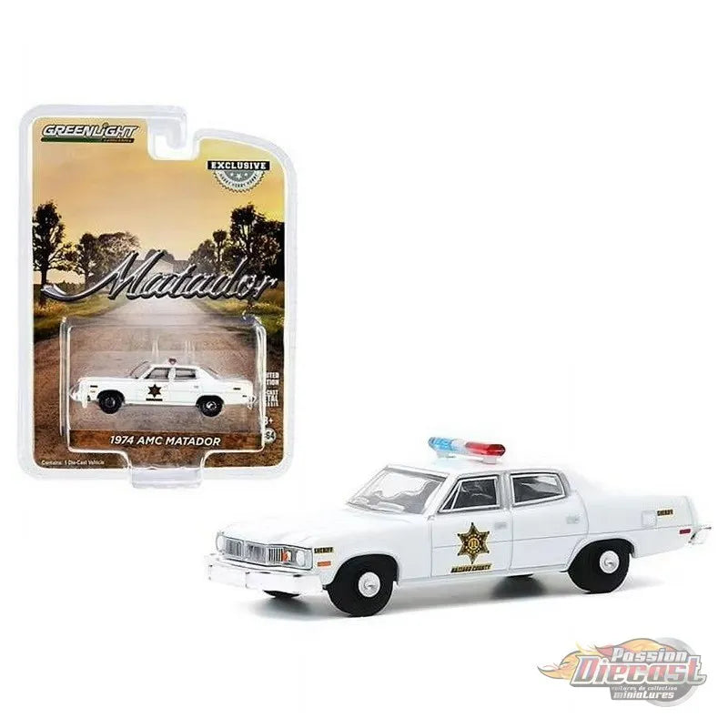 GREENLIGHT 1974 AMC MATADOR HAZZARD COUNTY SHERIFF
