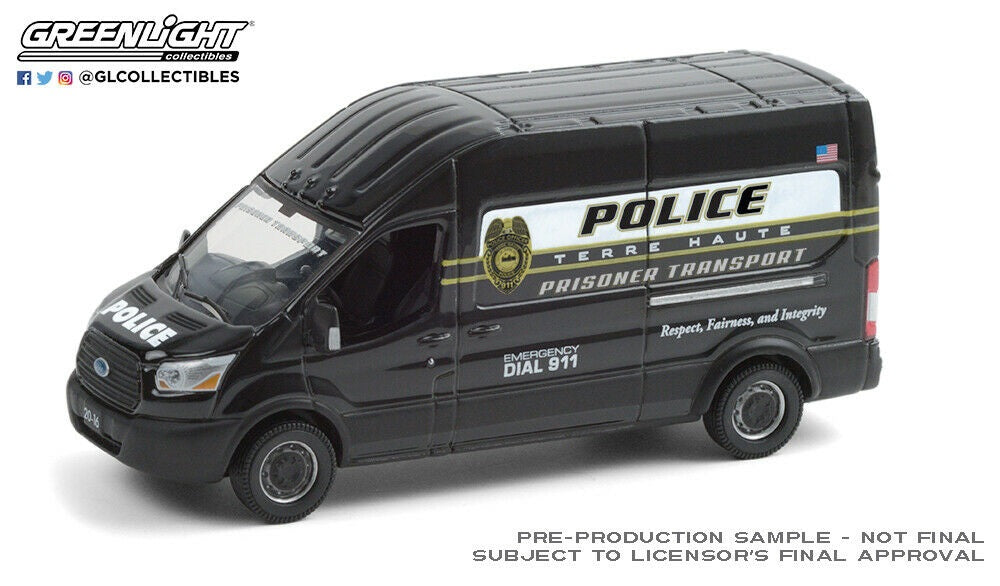 GREENLIGHT FORD TRANSIT LWB INDIANA POLICE