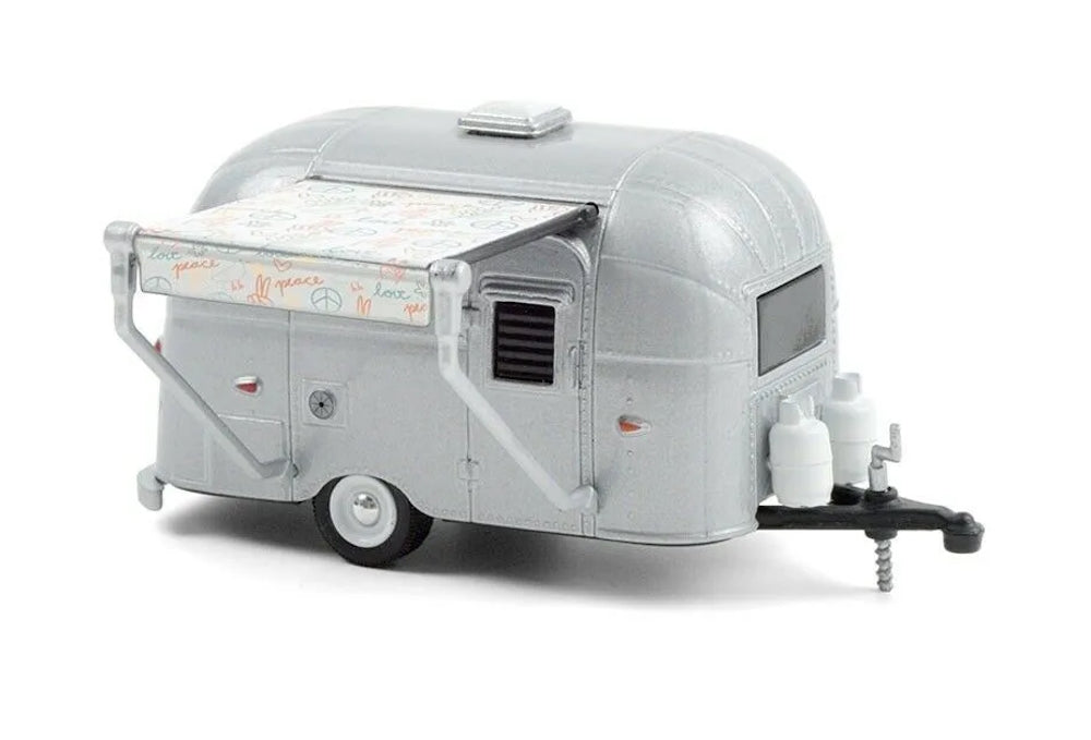 GREENLIGHT 1961 AIRSTEAM 16'BAMBI WITH PEACE AND LOVE AWNING