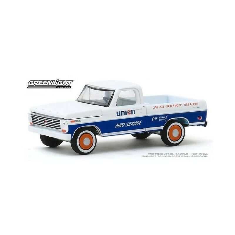 GREENLIGHT 1968 FORD F-100, UNION 76 AUTO SERVICE, GREY