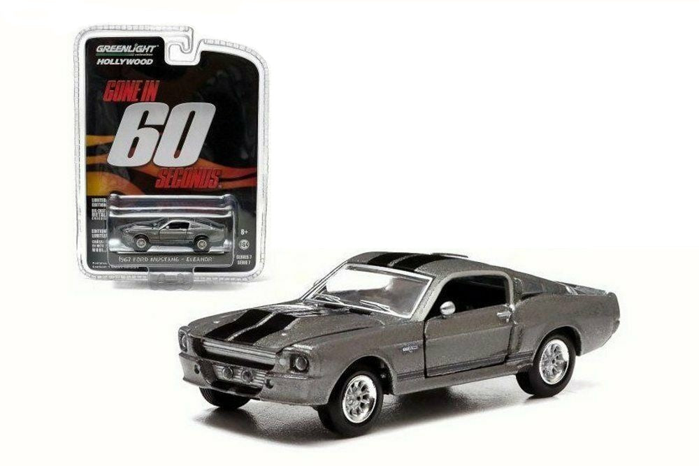 GREENLIGHT 1967 CUSTOM FORD MUSTANG GONE IN SIXTY SECONDS