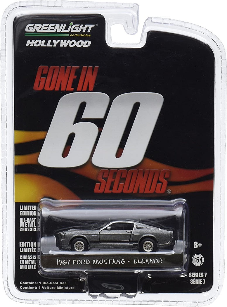 GREENLIGHT 1967 CUSTOM FORD MUSTANG GONE IN SIXTY SECONDS