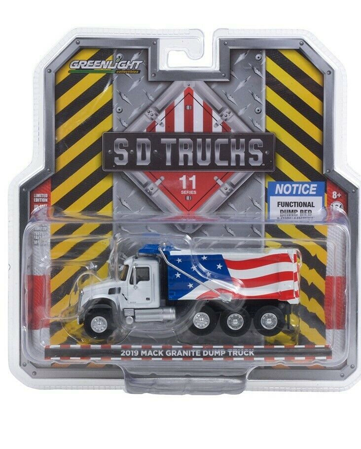 GREENLIGHT 2019 MACK GRANITE DUMP TRUCK