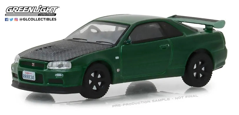 GREENLIGHT 2000 NISSAN SKYLINE GT-R (R34)