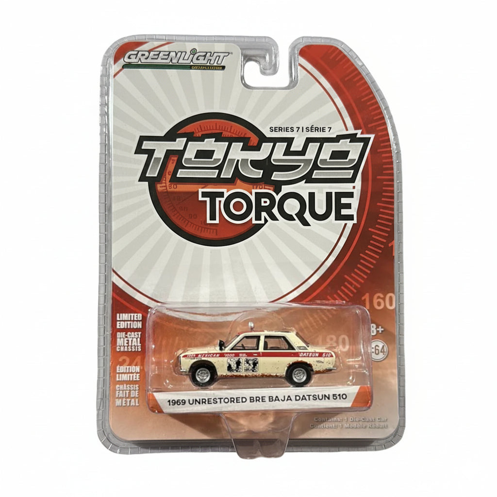 GREENLIGHT 1969 DATSUN 510 4-DOOR SEDAN NO.8