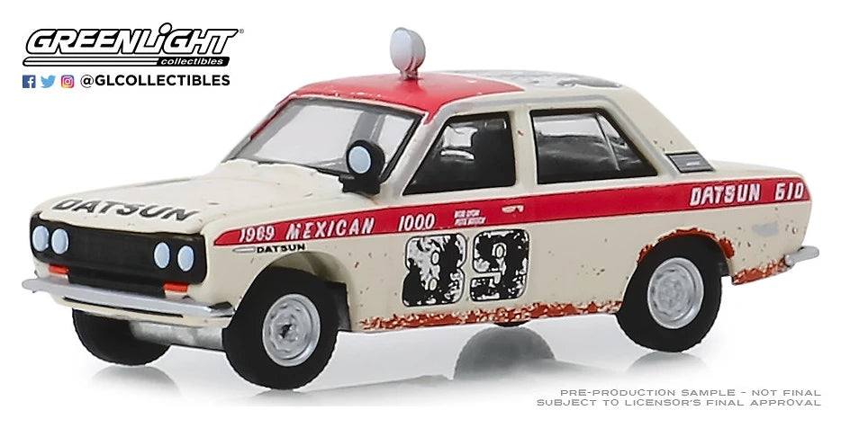 GREENLIGHT 1969 DATSUN 510 4-DOOR SEDAN NO.8