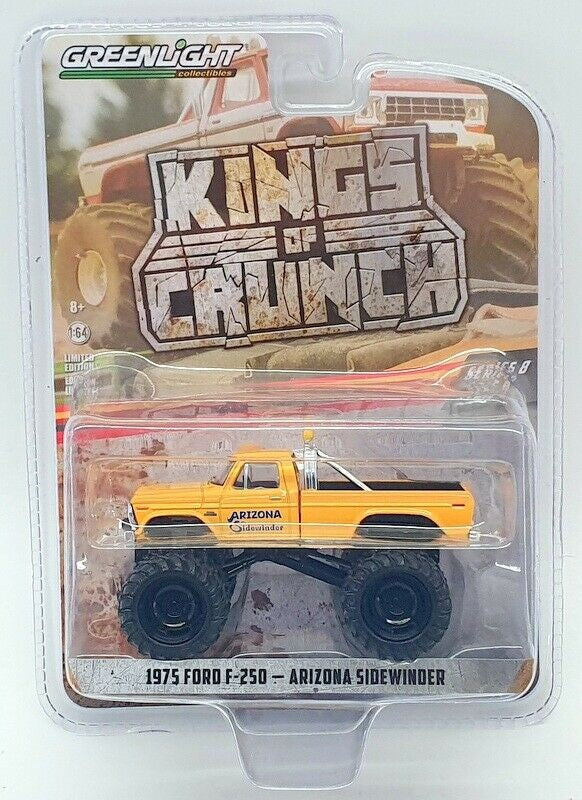 GREENLIGHT 1975 FORD F-250 MONSTER TRUCK ARIZONA SIDEWINDER