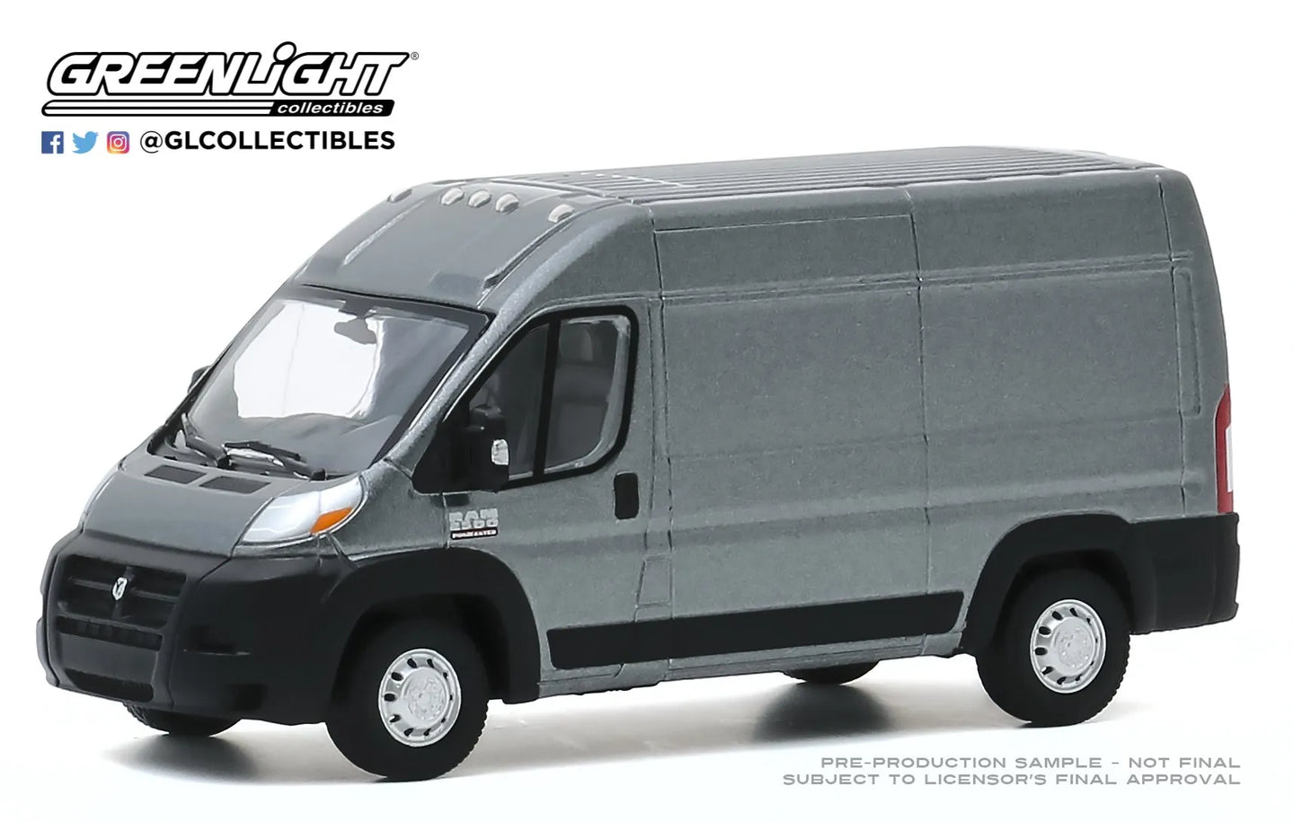GREENLIGHT 2017 RAM PROMASTER 2500 CARGO HIGH ROOF