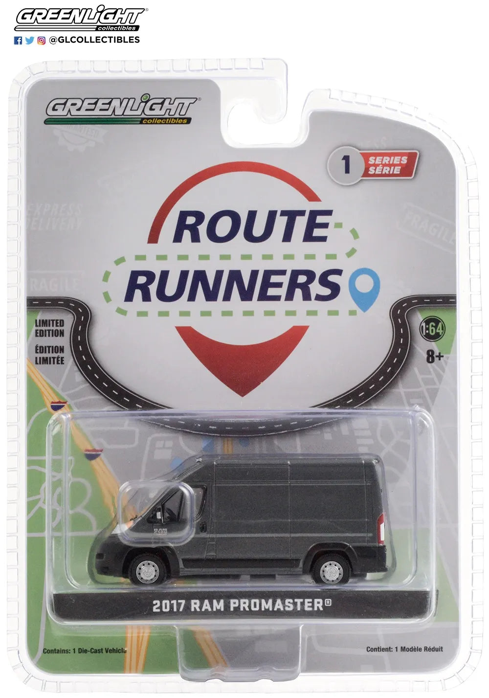 GREENLIGHT 2017 RAM PROMASTER 2500 CARGO HIGH ROOF