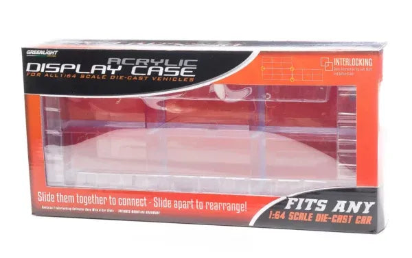 GREENLIGHT 6-CAR CONNECTING ACRYLIC CASE