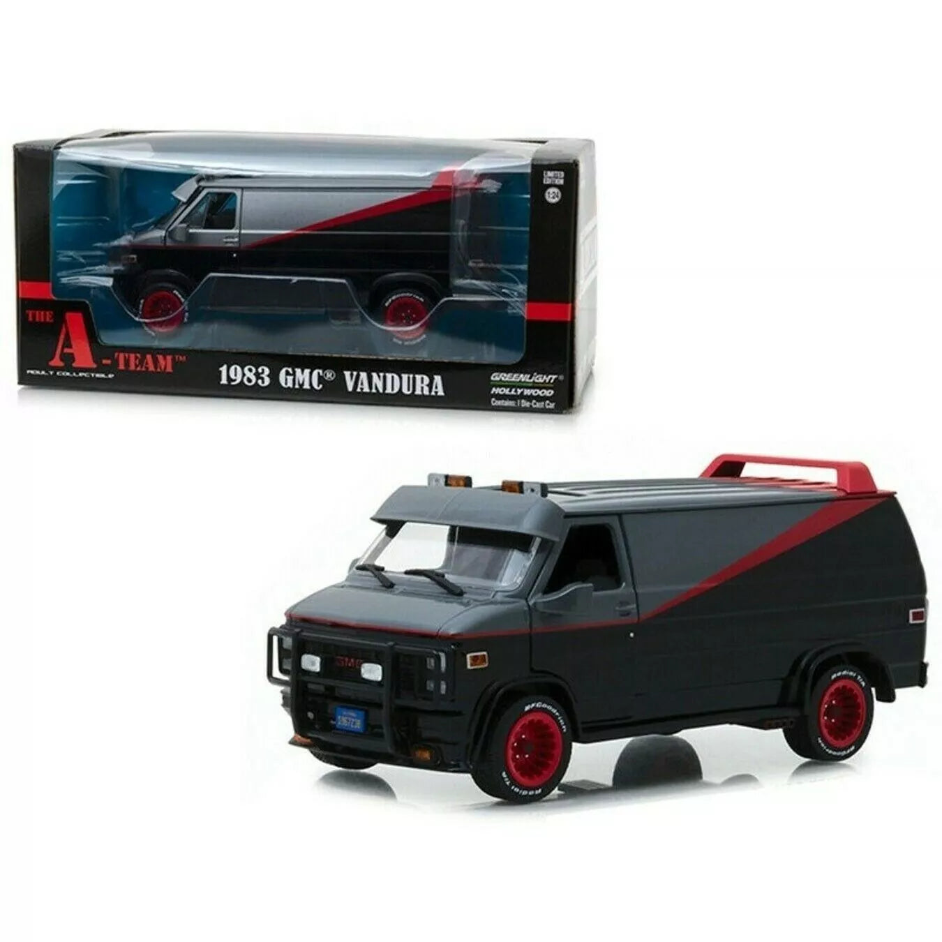 GREENLIGHT 1983 GMC VANDURA - THE A-TEAM VAN