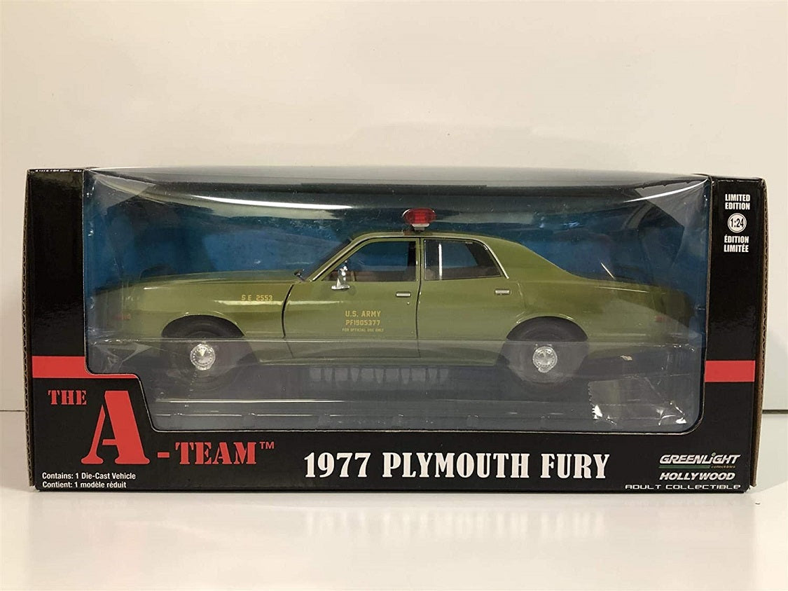 GREENLIGHT 1977 PLYMOUTH FURY THE A-TEAM