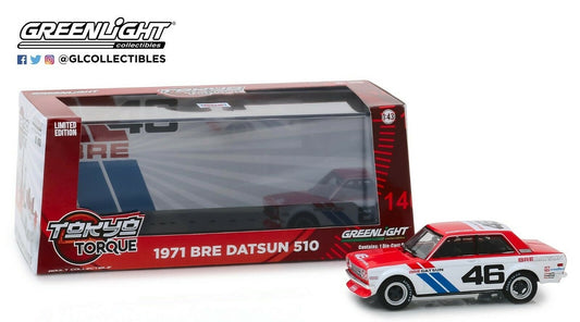 GREENLIGHT 1971 DATSUN 510 #46 BROCK RACING