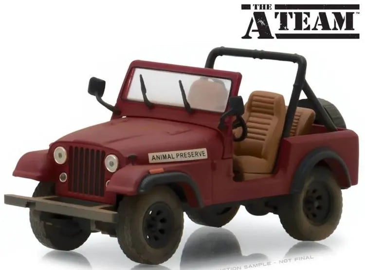 GREENLIGHT 1981 JEEP CJ-7 THE A TEAM