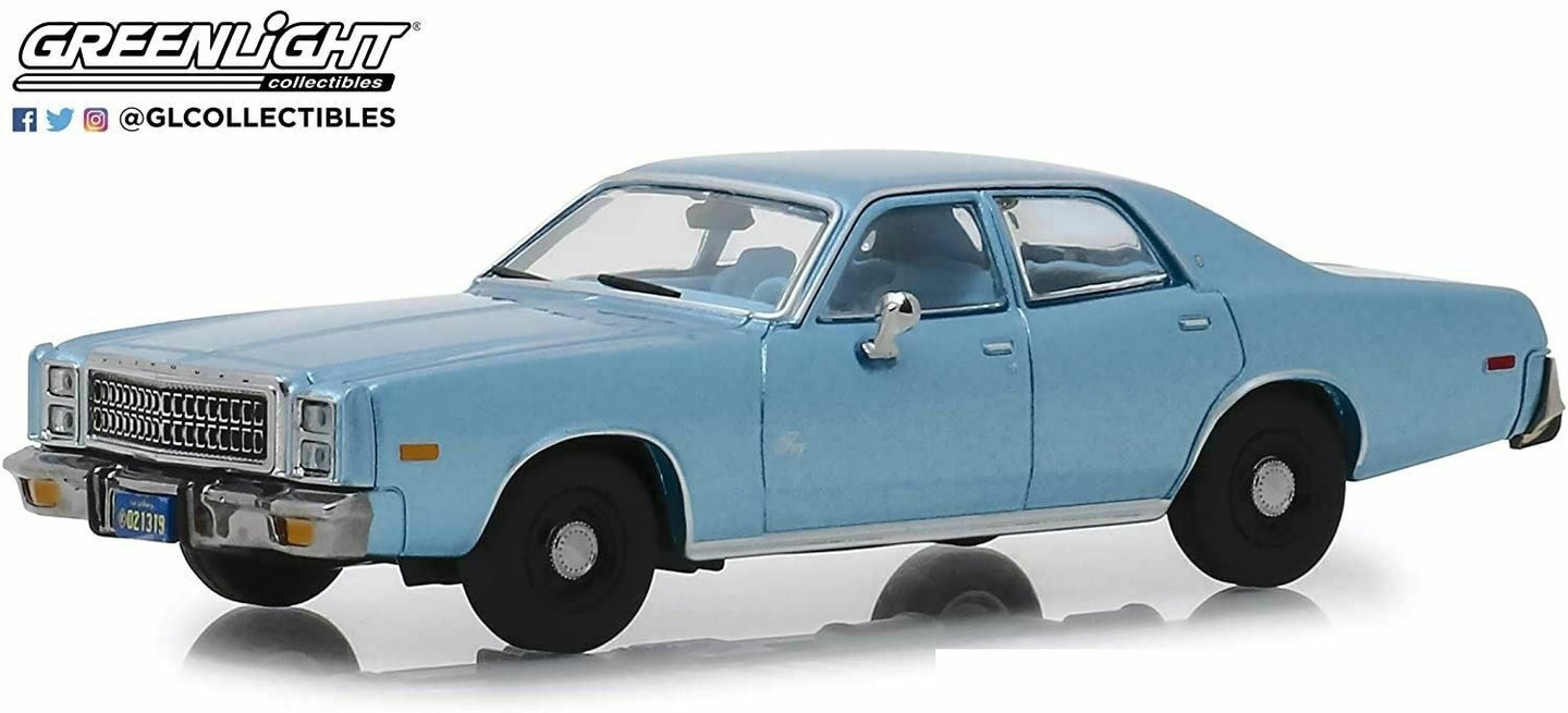 GREENLIGHT 1977 PLYMOUTH FURY, CHRISTINE DETECTIVE RUDOLPH JENKINS