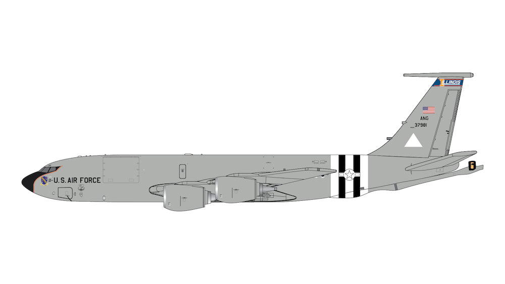 GEMINI JETS KC-135R STRATOTANKER USAF (ILLINOIS AIR NATIONAL GUARD) REG: 63-7981