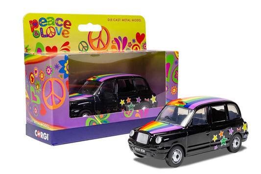 CORGI LONDON TAXI - RAINBOW PAINT SCHEME