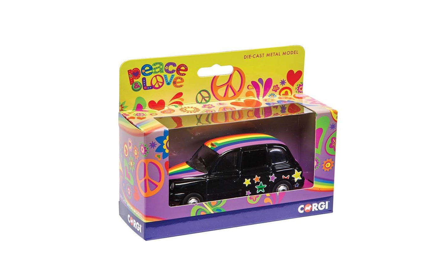 CORGI LONDON TAXI - RAINBOW PAINT SCHEME