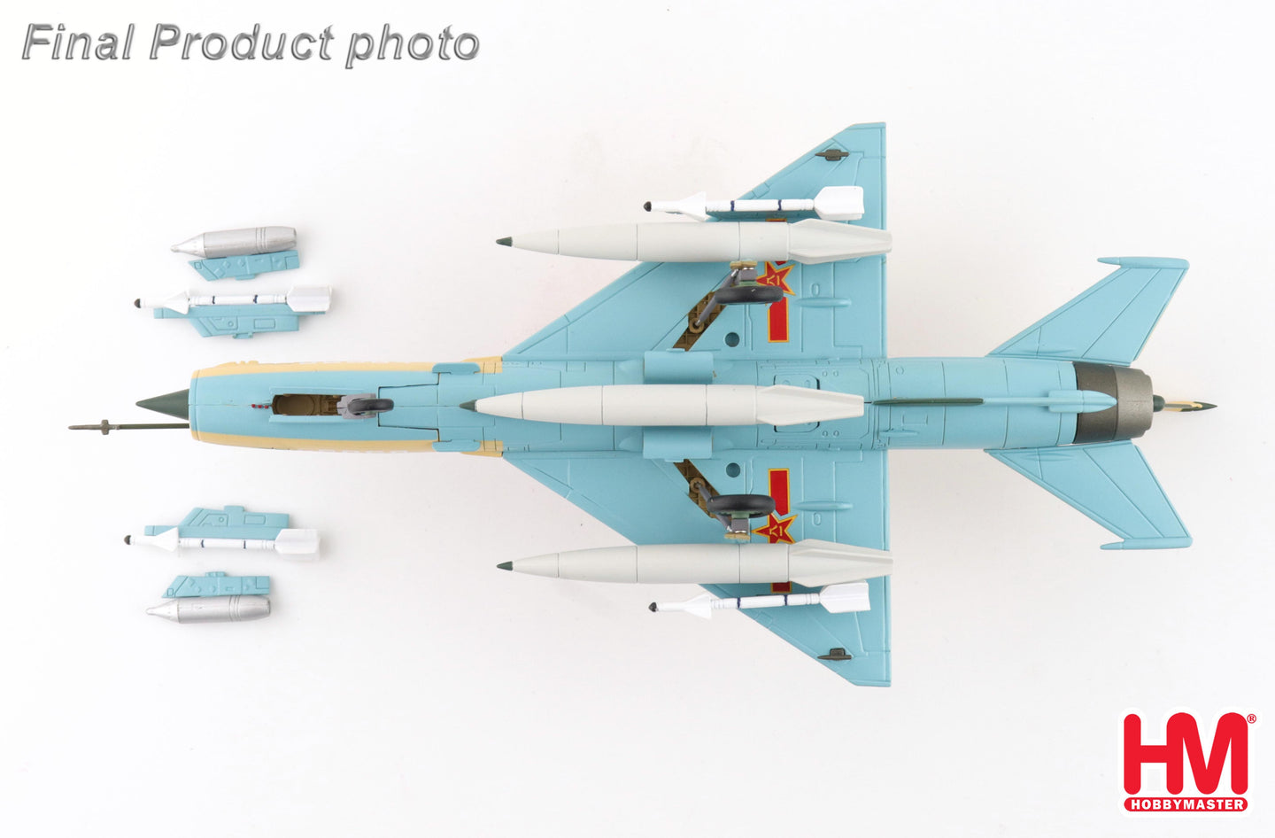 HOBBY MASTER J-7C (MIG-21MF ) PEOPLES LIBERATION ARMY AIR FORCE (PLAAF) 69394 2011