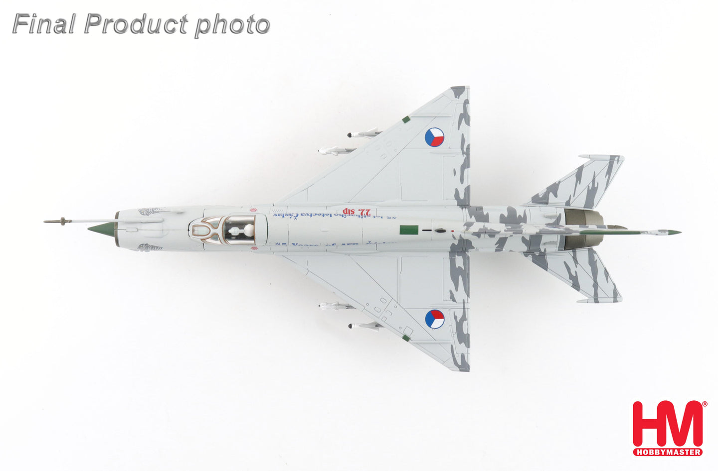 HOBBY MASTER MIG-21MFN CZECH AIR FORCE "45 YEARS OF AFB CASLAV" 2500, 41ST FS CZECH REPUBLIC OCTOBER 2002