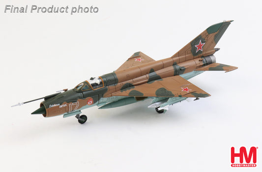 HOBBY MASTER MIG-21BIS 115TH GIAP SOVIET VVS BAGRAM AIRBASE AFGHANISTAN 1980