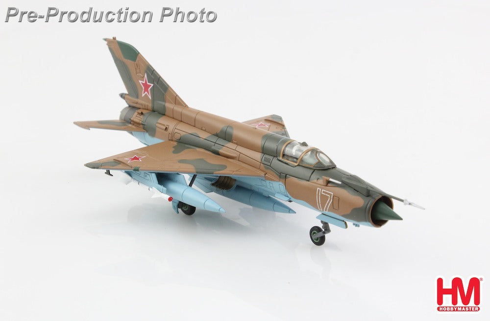 HOBBY MASTER MIG-21BIS 115TH GIAP SOVIET VVS BAGRAM AIRBASE AFGHANISTAN 1980