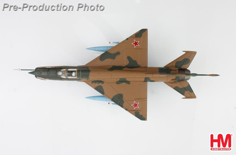 HOBBY MASTER MIG-21BIS 115TH GIAP SOVIET VVS BAGRAM AIRBASE AFGHANISTAN 1980