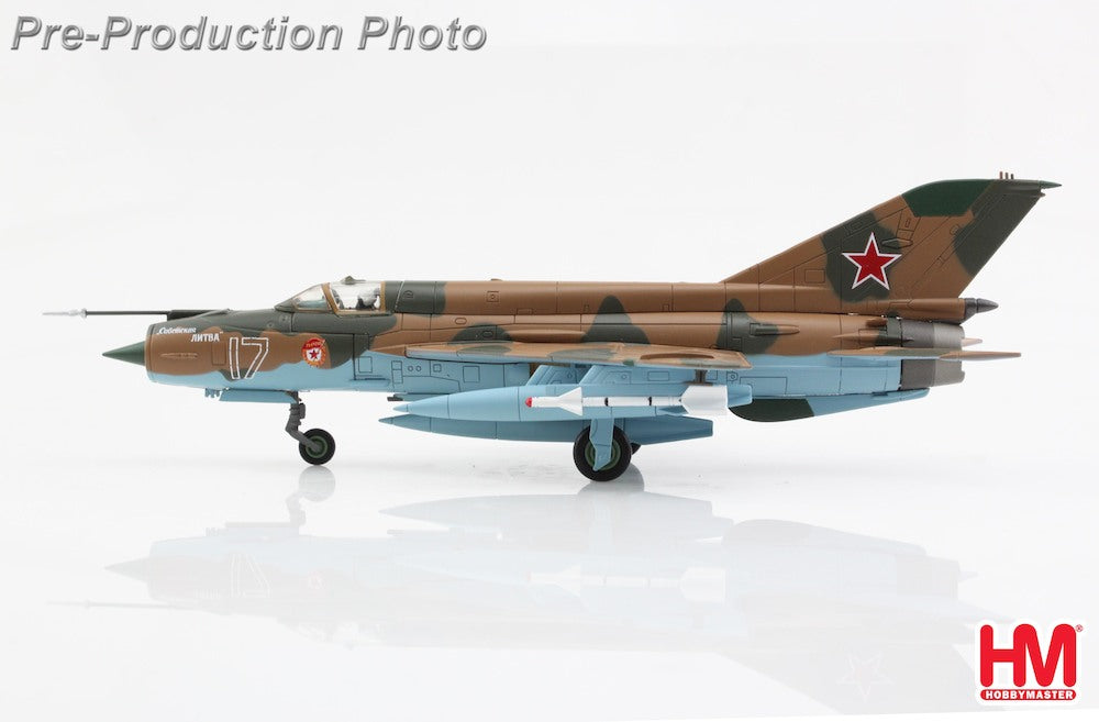HOBBY MASTER MIG-21BIS 115TH GIAP SOVIET VVS BAGRAM AIRBASE AFGHANISTAN 1980