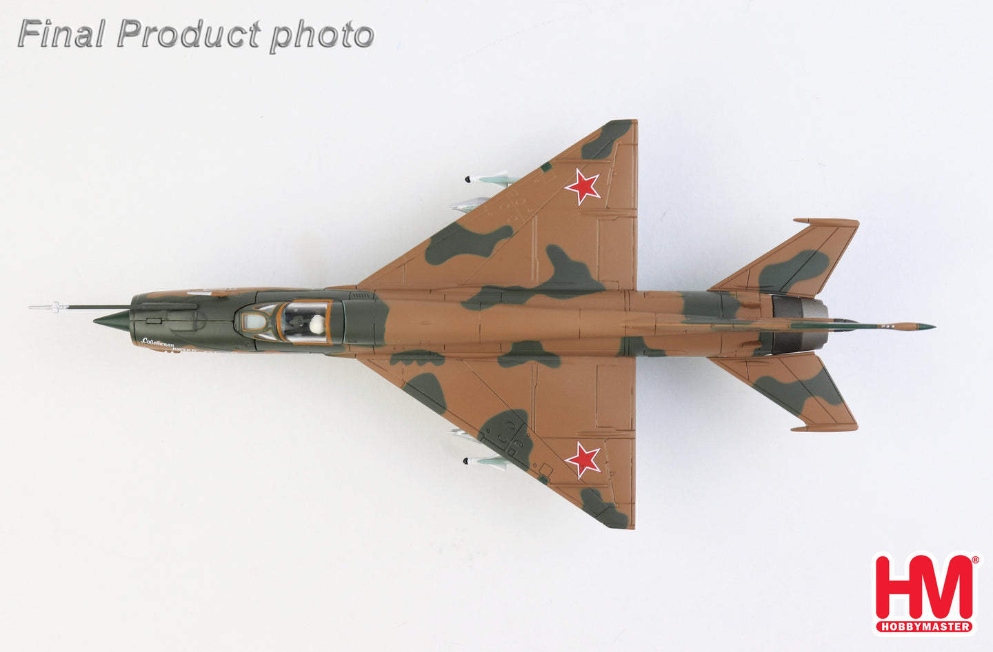 HOBBY MASTER MIG-21BIS 115TH GIAP SOVIET VVS BAGRAM AIRBASE AFGHANISTAN 1980