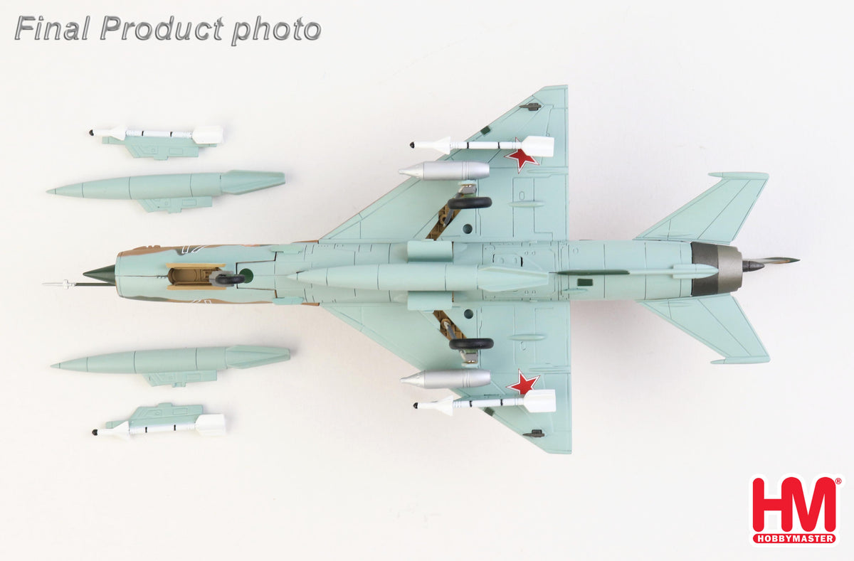 HOBBY MASTER MIG-21BIS 115TH GIAP SOVIET VVS BAGRAM AIRBASE AFGHANISTAN 1980