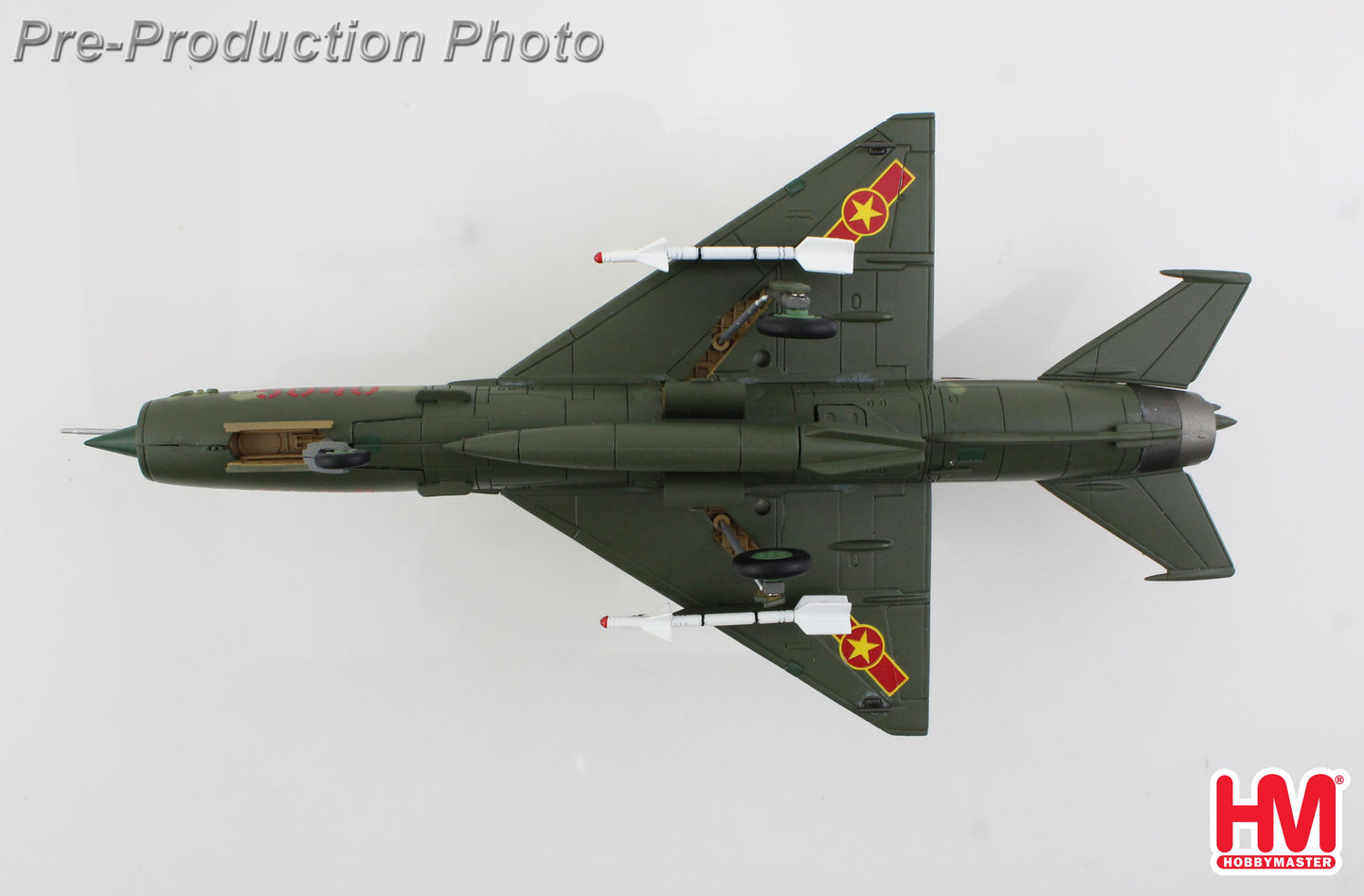 HOBBY MASTER MIG-21PFM 5040 921ST FIGHTER REGIMENT VIETNAMESE AIR FORCE DECEMBER 1972