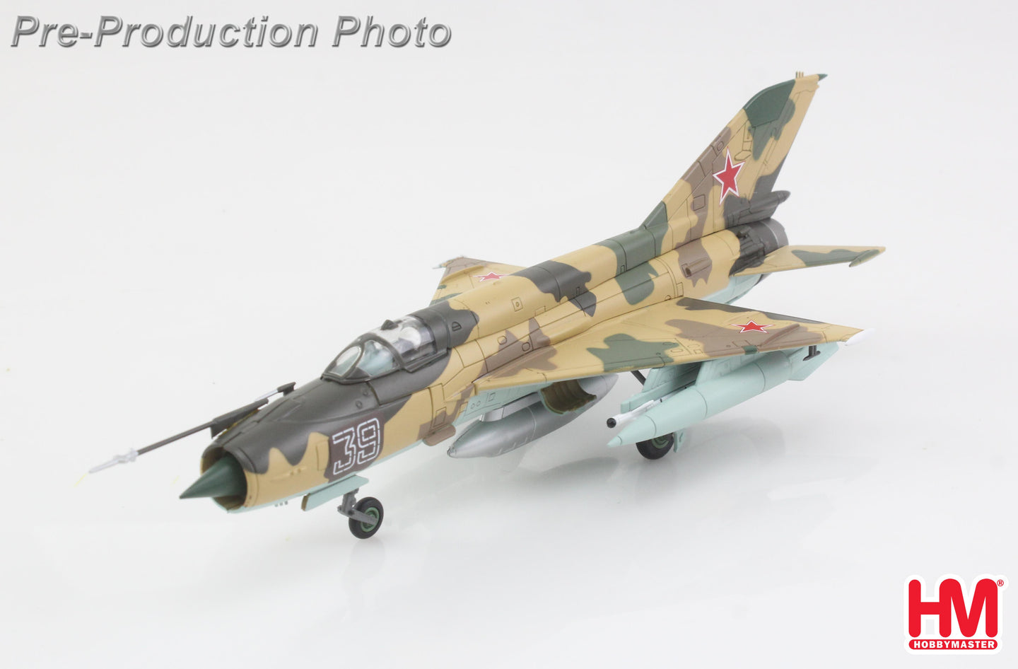 HOBBY MASTER MIG-21R 39 SOVIET AIR FORCE 263RD RECON. AIR SQN AFGHANISTAN 1981