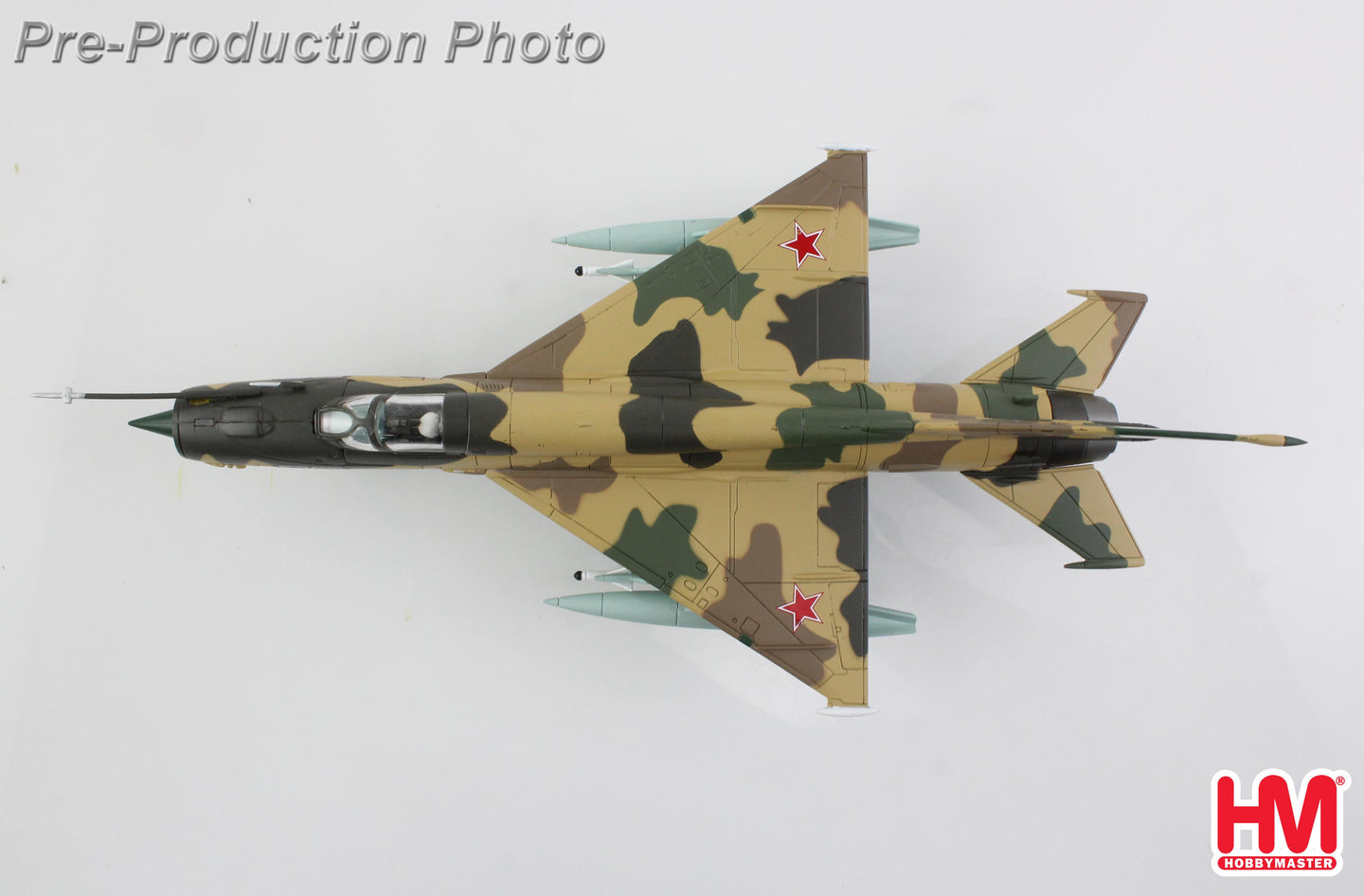 HOBBY MASTER MIG-21R 39 SOVIET AIR FORCE 263RD RECON. AIR SQN AFGHANISTAN 1981
