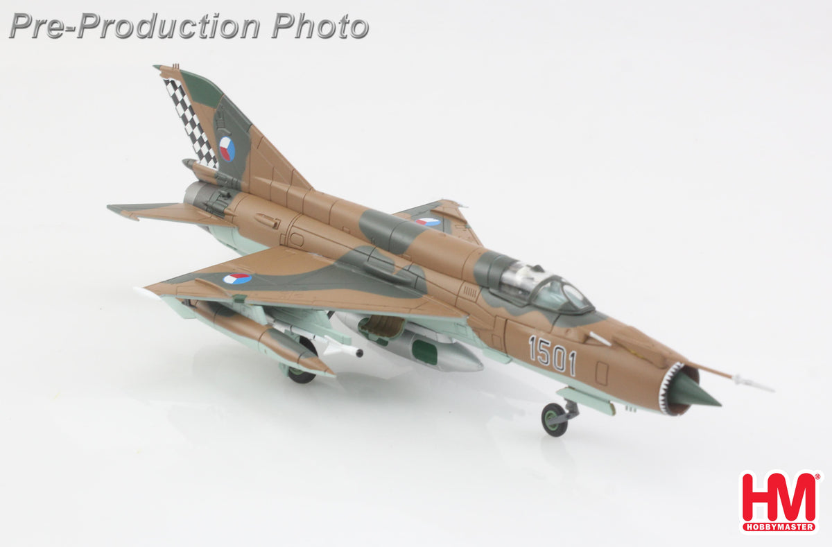 HOBBY MASTER MIG-21R CZECH AIR FORCE 'CASLAV AB' REG: 1501