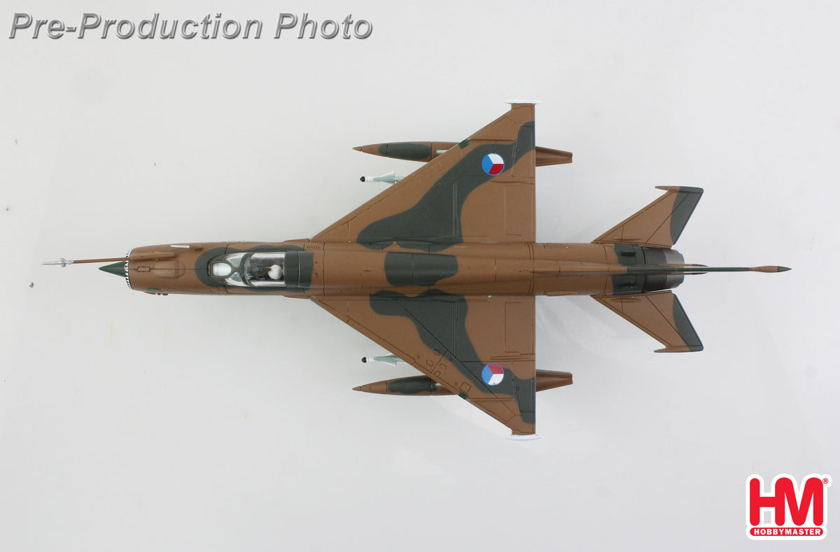 HOBBY MASTER MIG-21R CZECH AIR FORCE 'CASLAV AB' REG: 1501
