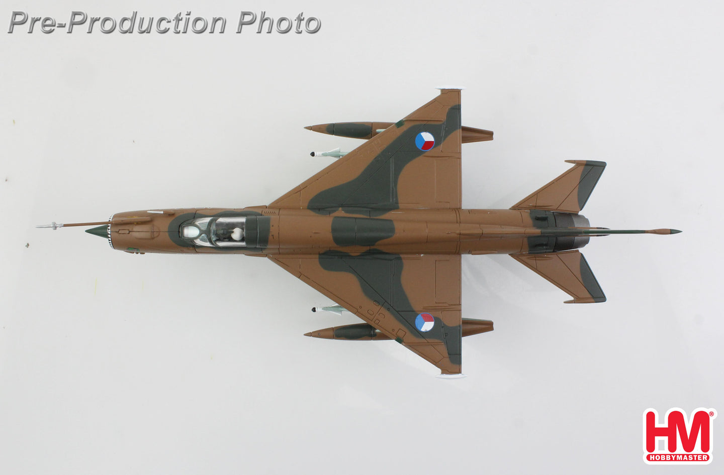 HOBBY MASTER MIG-21R CZECH AIR FORCE 'CASLAV AB' REG: 1501