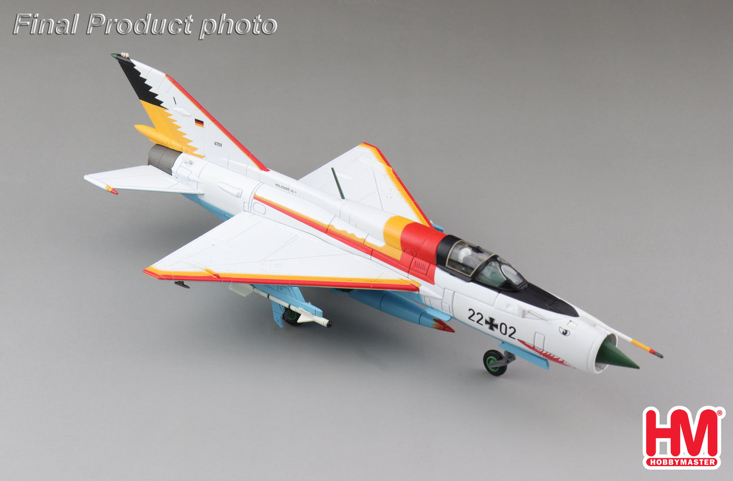 HOBBY MASTER MIG-21SPS "THE WHITE SHARK" 22+02 1990