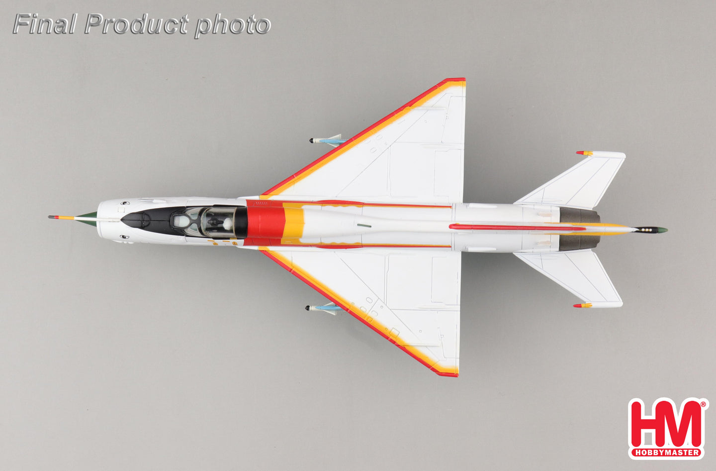 HOBBY MASTER MIG-21SPS "THE WHITE SHARK" 22+02 1990
