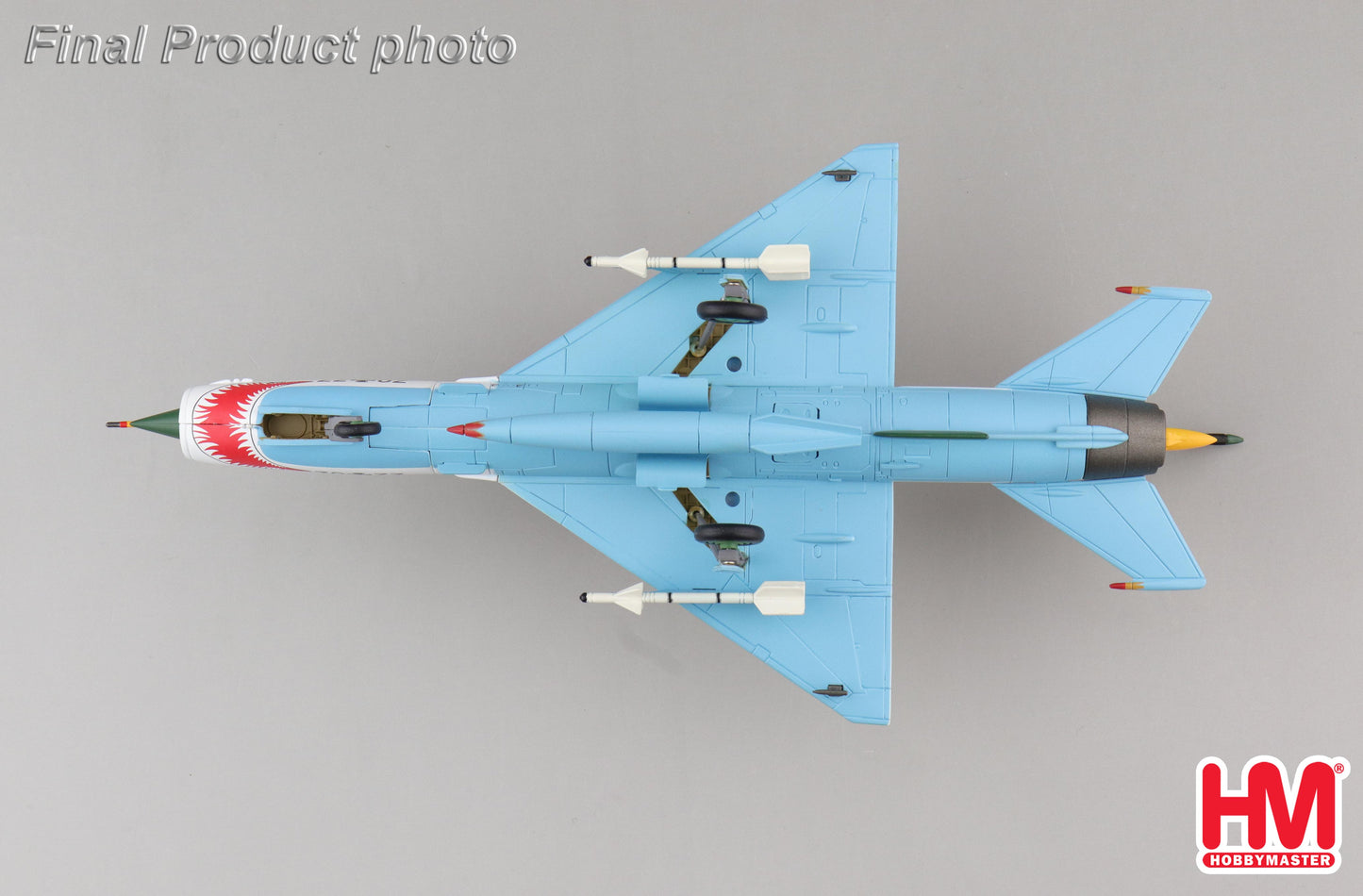 HOBBY MASTER MIG-21SPS "THE WHITE SHARK" 22+02 1990