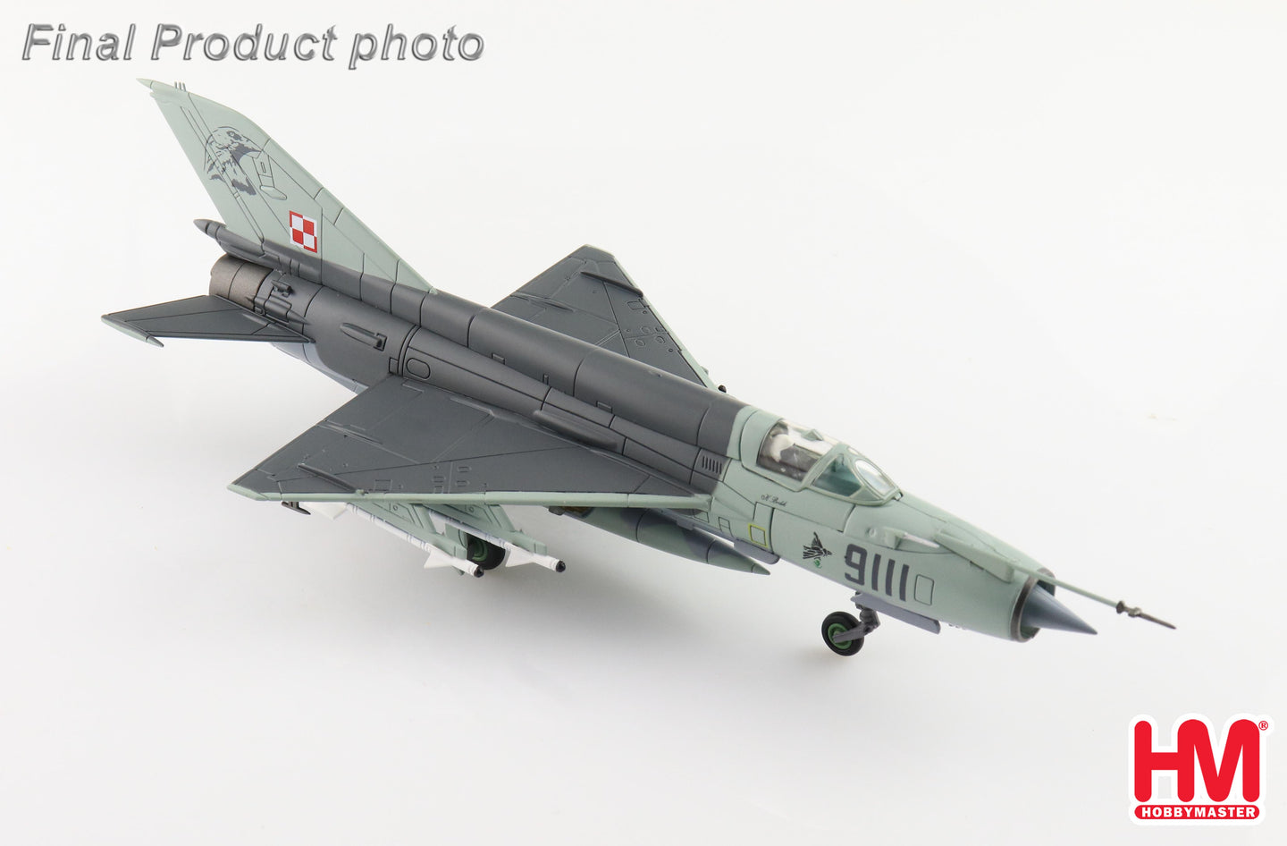 HOBBY MASTER MIG-21MF "POLISH AIR FORCE" 9111 3 ELT POZNAN-KRESINY POLAND 2002