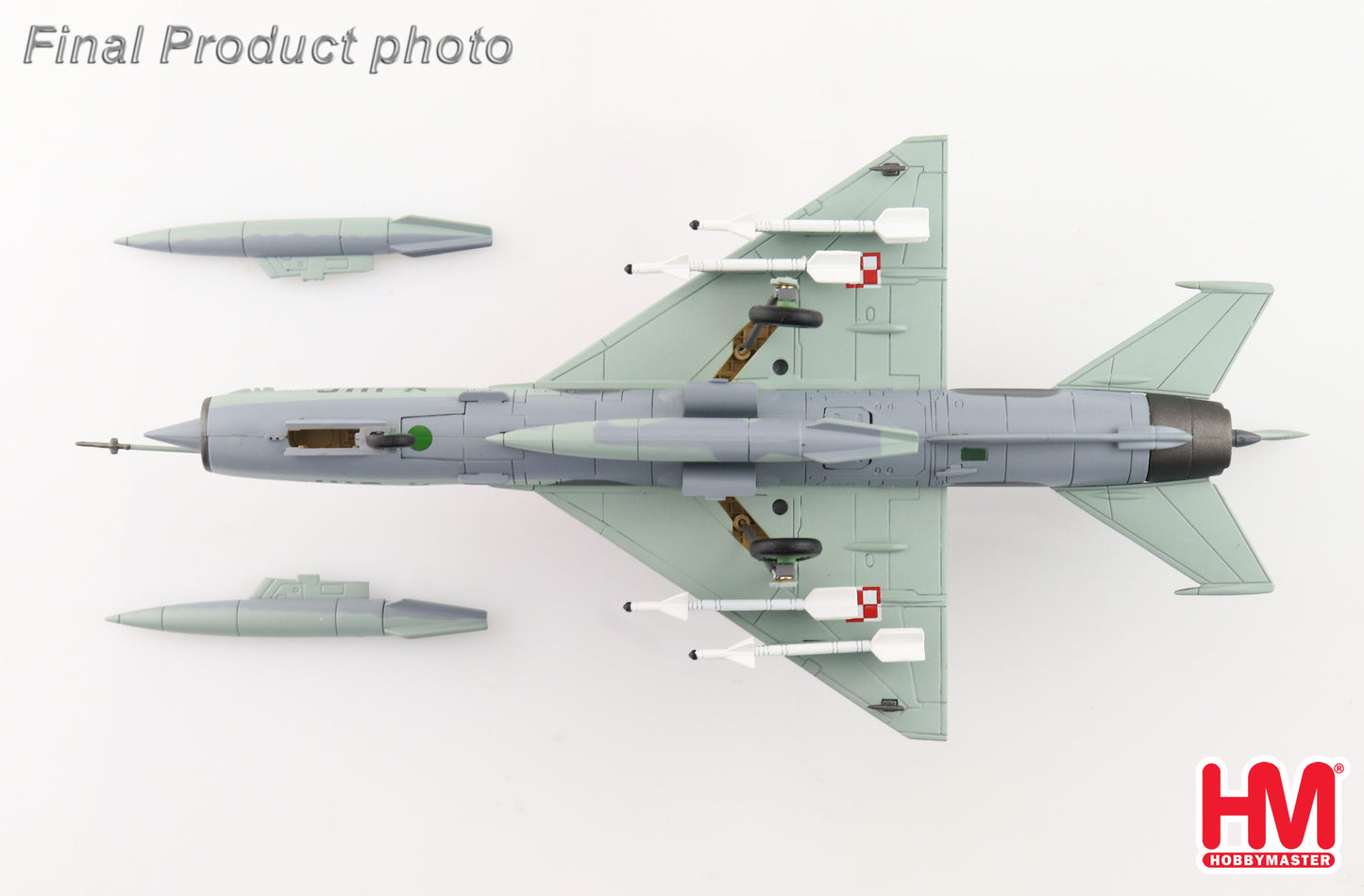 HOBBY MASTER MIG-21MF "POLISH AIR FORCE" 9111 3 ELT POZNAN-KRESINY POLAND 2002
